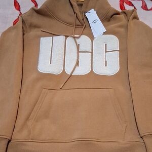 UGG Men's Tan Hoodie Sweater